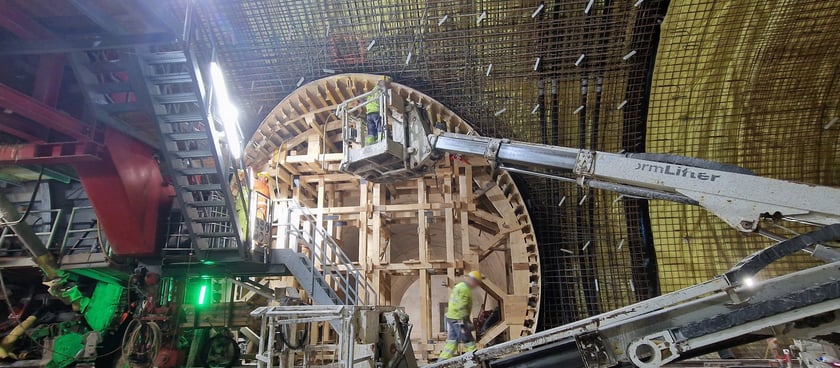 Budowa drogi ekspresowej S3 na Dolnym Śląsku. Tunel TS-26