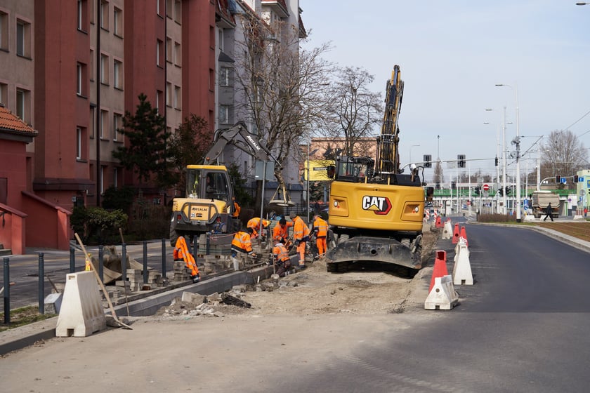 Remont ulicy Długiej w marcu 2023