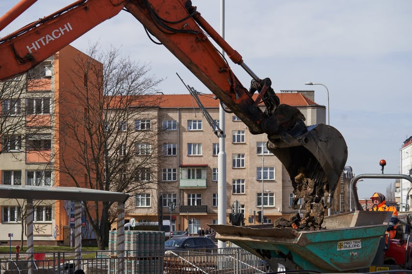 Remont ulicy Długiej w marcu 2023