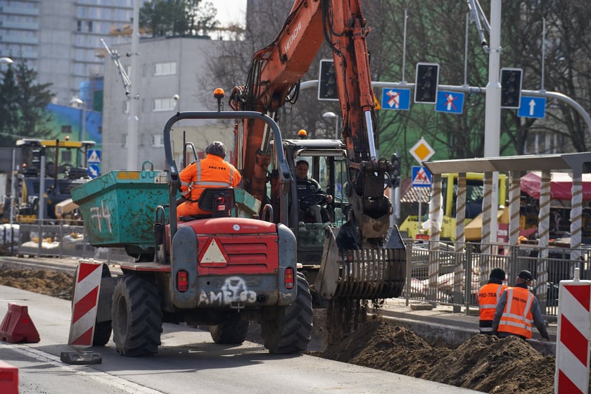 Remont ulicy Długiej w marcu 2023