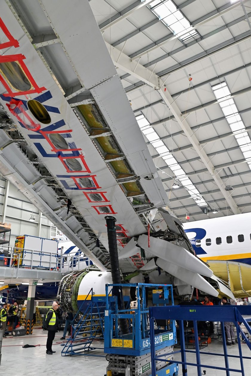 Wroclaw Aircraft Maintenance Services ? w skrócie WAMS ? czyli centrum serwisowe samolotów Ryanair we Wrocławiu.