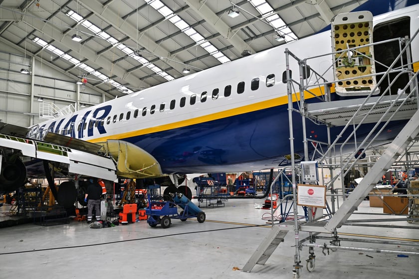 Wroclaw Aircraft Maintenance Services ? w skrócie WAMS ? czyli centrum serwisowe samolotów Ryanair we Wrocławiu.