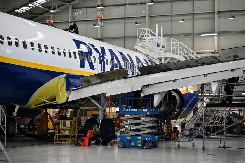 Wroclaw Aircraft Maintenance Services ? w skrócie WAMS ? czyli centrum serwisowe samolotów Ryanair we Wrocławiu.