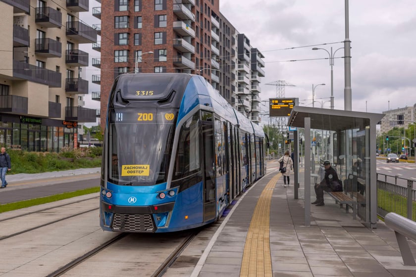 2
nowe linie tramwajowe &ndash; nr 18 i 19 prowadzące z Kozanowa na Gaj lub do zoo.