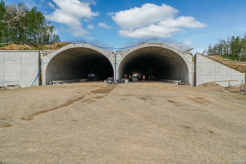 Budowa S3 na Dolnym Śląsku. Budowa tunelu TS-26