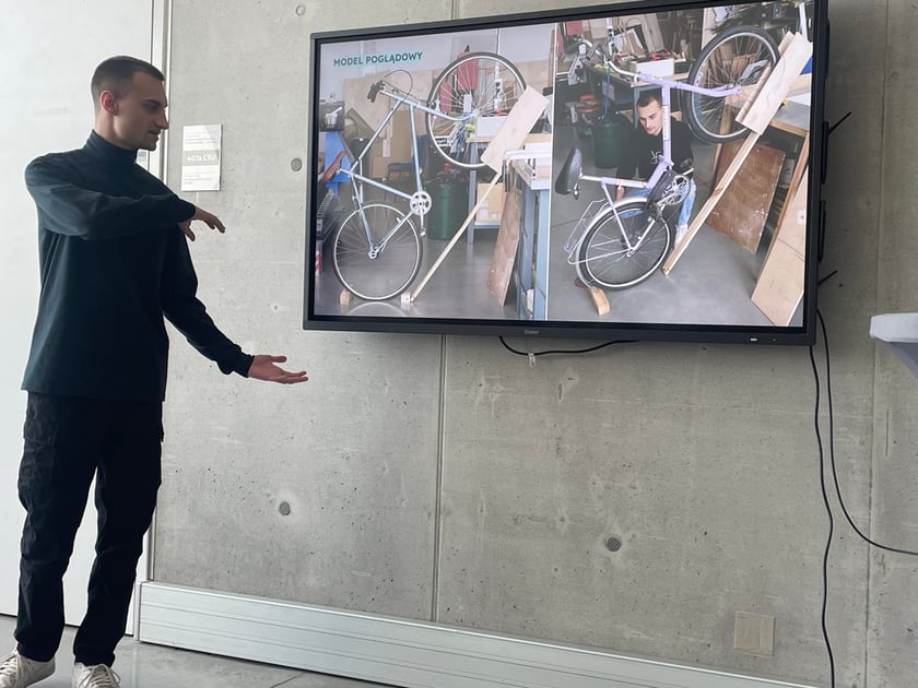 Studenci ASP projektują dla rowerzystów