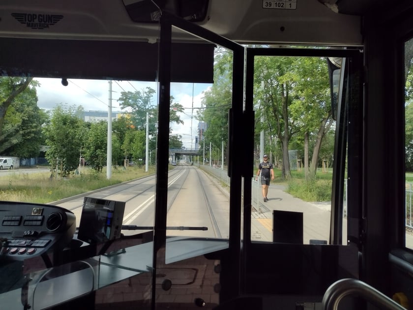 Przejazd autobusem 106 po TAT, 22 lipca 2023