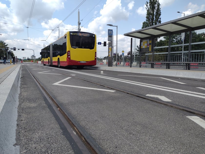 Przejazd autobusem 106 po TAT, 22 lipca 2023