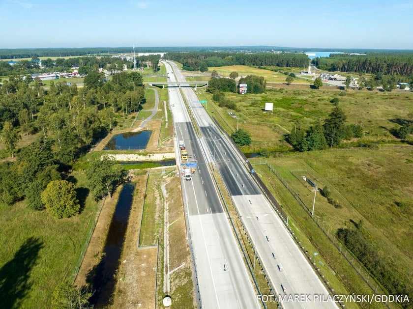 Budowa trasy A18, postępy prac, wrzesien 2023