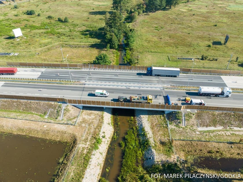 Budowa trasy A18, postępy prac, wrzesien 2023