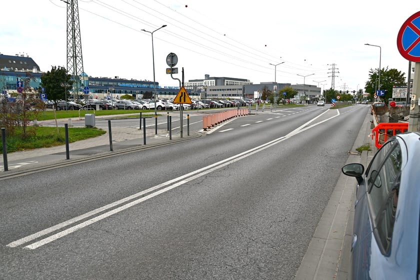 Ul. Borowska. Tędy, w kierunku Świerdowskiej, ma w przyszłości&nbsp;jechać tramwaj.&nbsp;