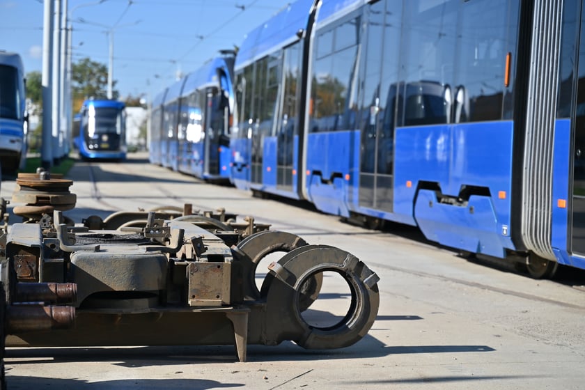 Zajezdnia Tramwajowa Borek przy ul. Powstańców Śląskich.