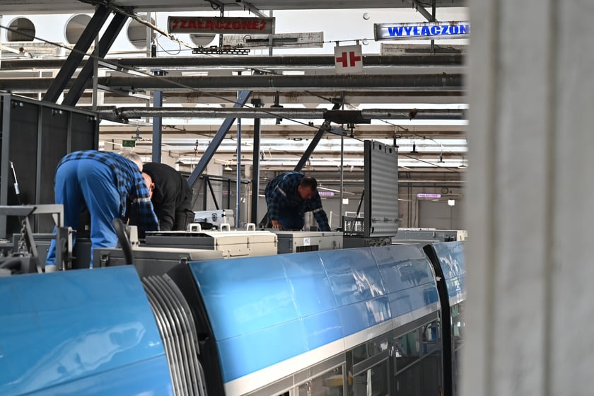 Zajezdnia Tramwajowa Borek przy ul. Powstańców Śląskich.
