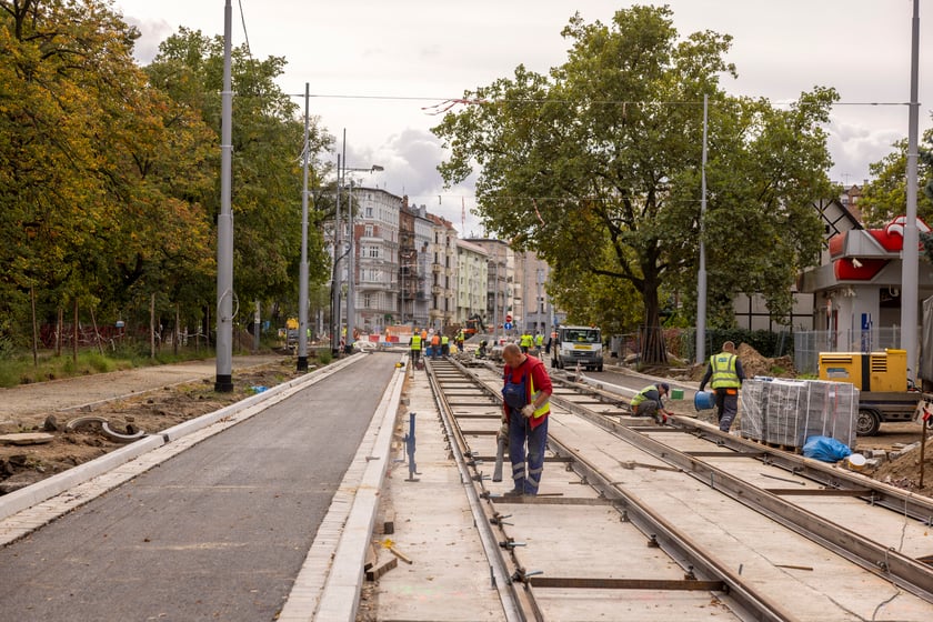Remont ulicy Pomorskiej i zachodniej części placu Staszica.