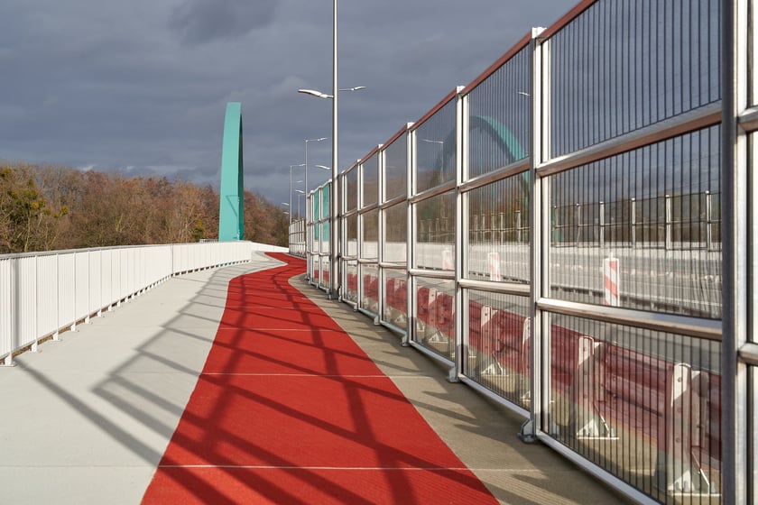 Aleja Wielkiej Wyspy na dzień przed otwarciem.