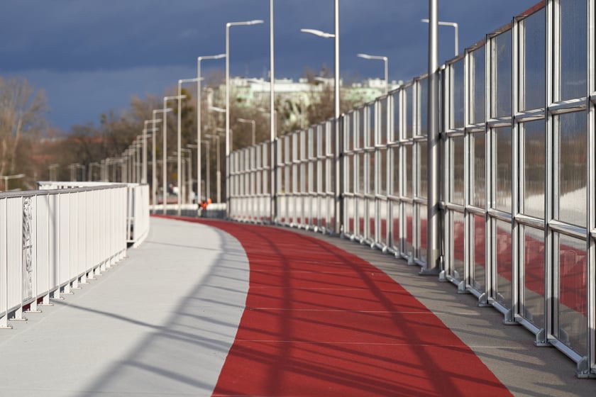 Aleja Wielkiej Wyspy na dzień przed otwarciem.