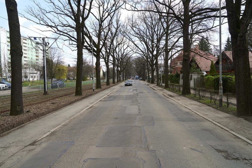 Tak wygląda ulica Olszewskiego przed remontem.