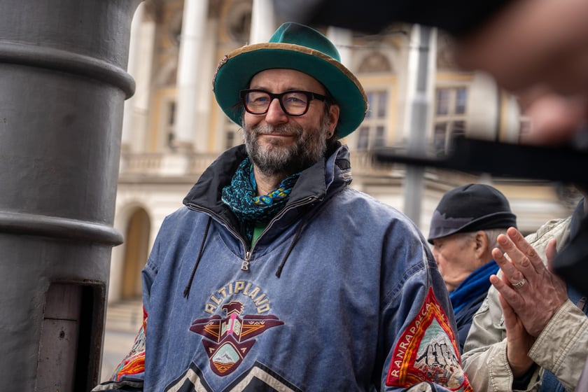 Uroczyste nadanie imienia Romana Kołakowskiego tramwajowi MPK Wrocław, 23 marca 2024