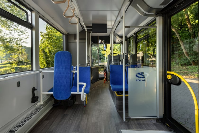 Tak prezentuje się Solaris Urbino 9 LE electric.