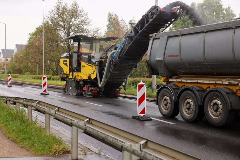 Remont jeden z ważniejszych ulic na Maślicach  - Królewieckiej