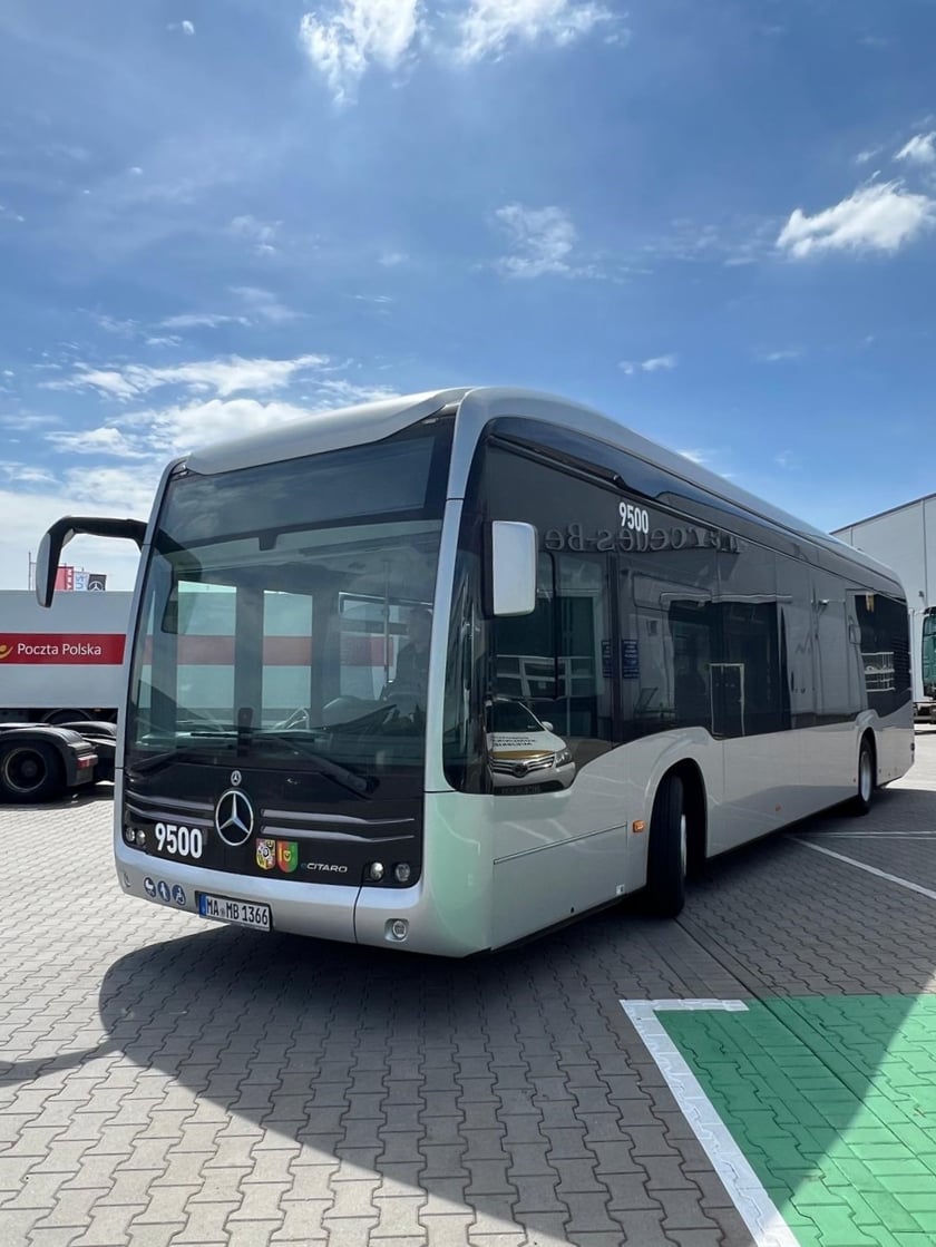 Testowy Mercedes eCitaro.