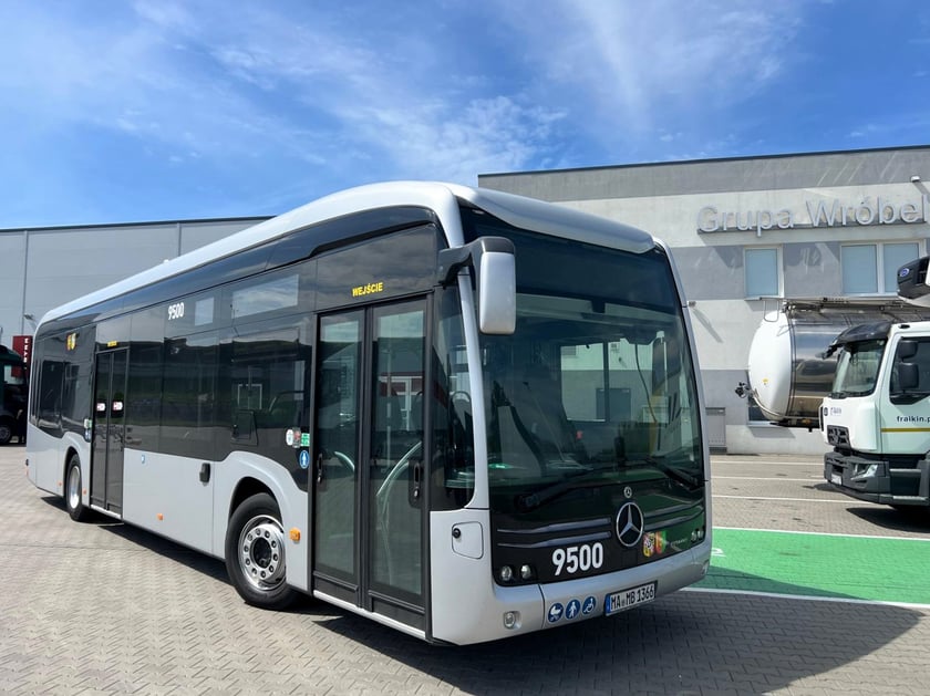 Testowy Mercedes eCitaro.