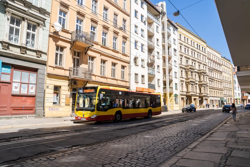Ulica Szczytnicka.