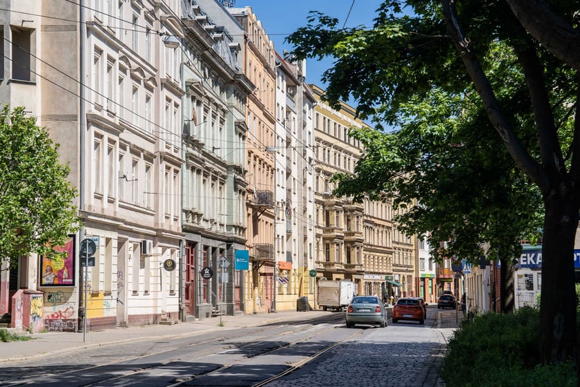Ulica Szczytnicka.