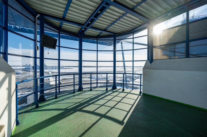Stary port lotniczy na Strachowicach, rok 2024
