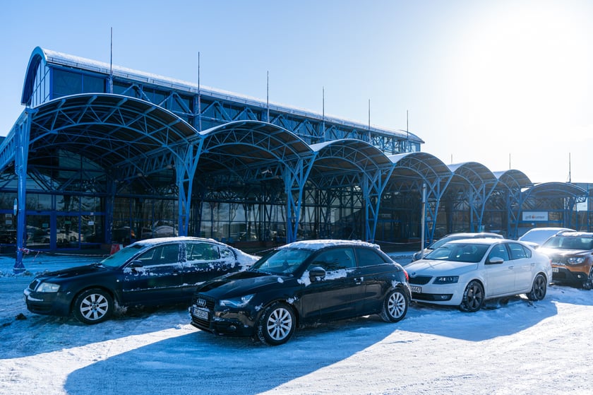 Stary port lotniczy na Strachowicach, rok 2024