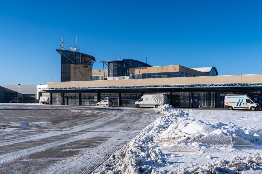 Stary port lotniczy na Strachowicach, rok 2024