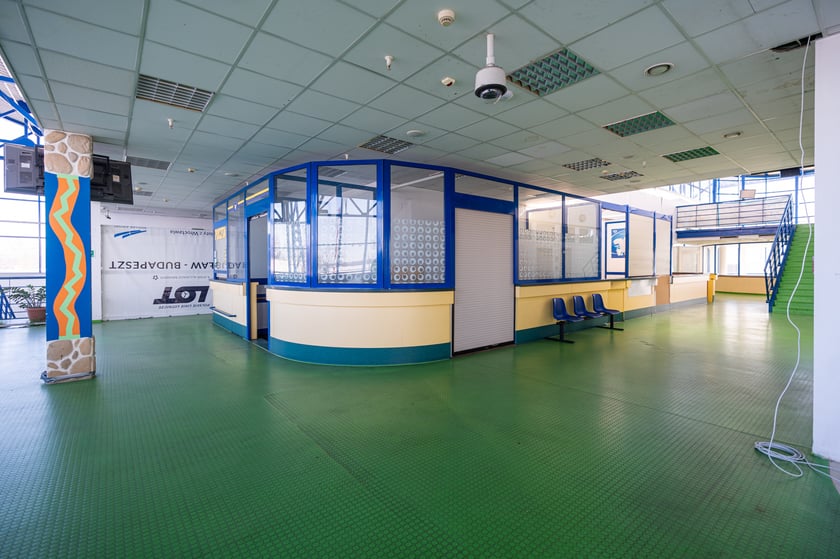 Stary port lotniczy na Strachowicach, rok 2024
