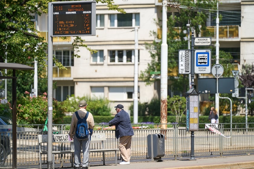 Przystanek Wzgórze Partyzantów, czerwiec 2024