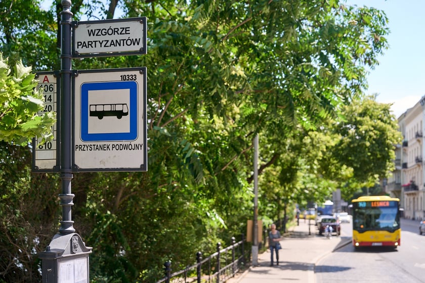 Przystanek Wzgórze Partyzantów, czerwiec 2024