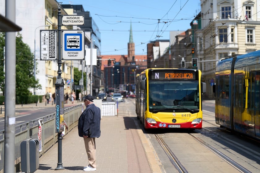 Przystanek Wzgórze Partyzantów, czerwiec 2024