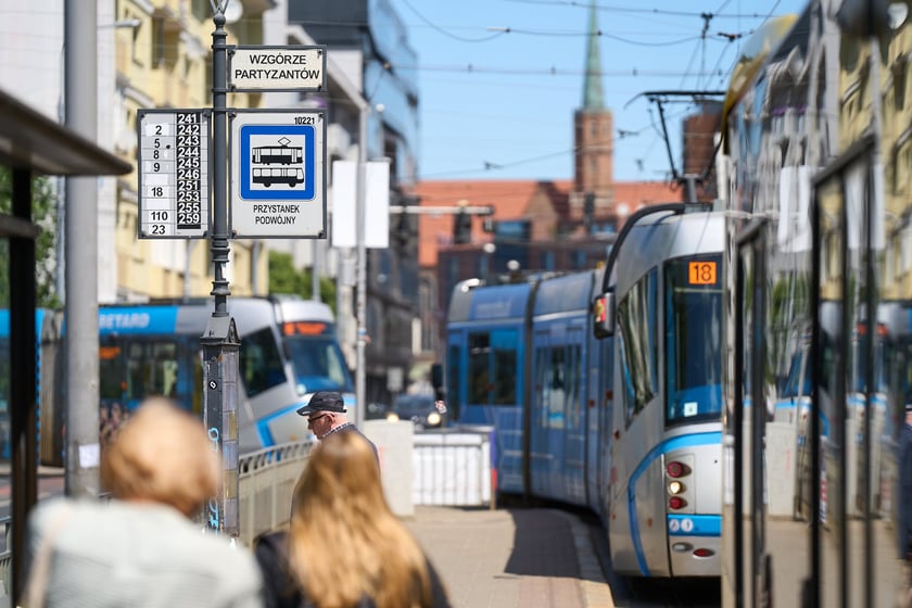 Przystanek Wzgórze Partyzantów, czerwiec 2024