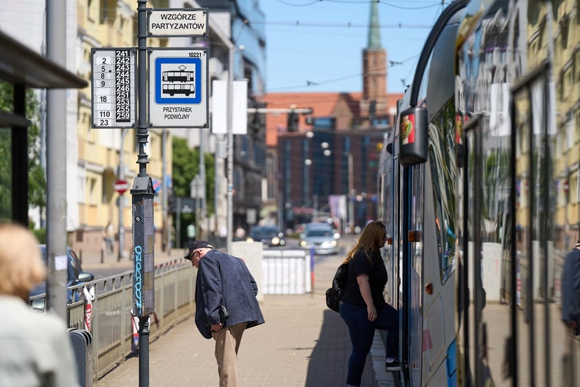 Przystanek Wzgórze Partyzantów, czerwiec 2024