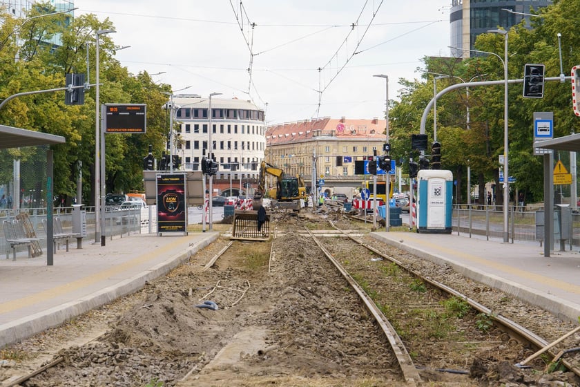 Na ul. Świdnickiej i Powstańców Śląskich nowe torowisko zyska odcinek od ul. Piłsudskiego do Zaolziańskiej.
