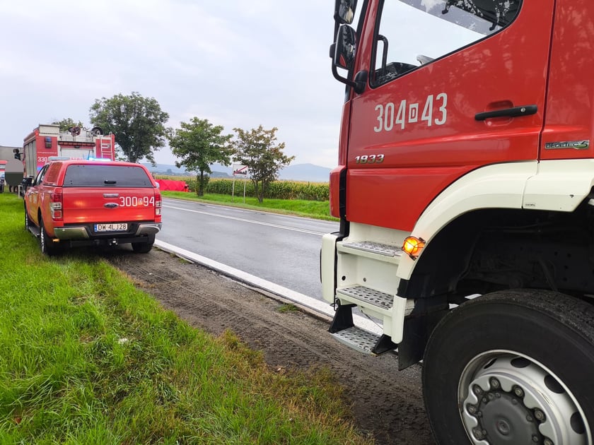Wypadek na DK 8 koło Wrocławia, Pustków Wilczkowski