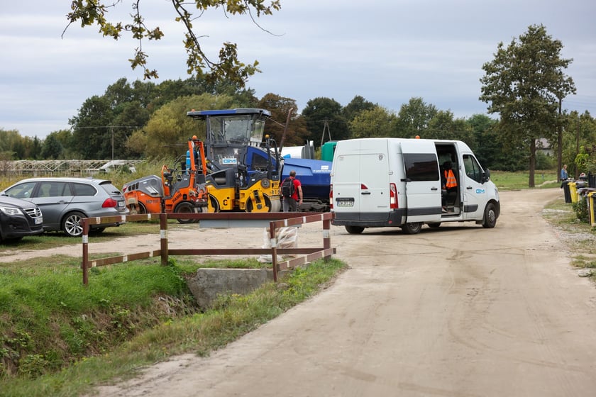 Pierwszy dzień remontu ul. Lechitów