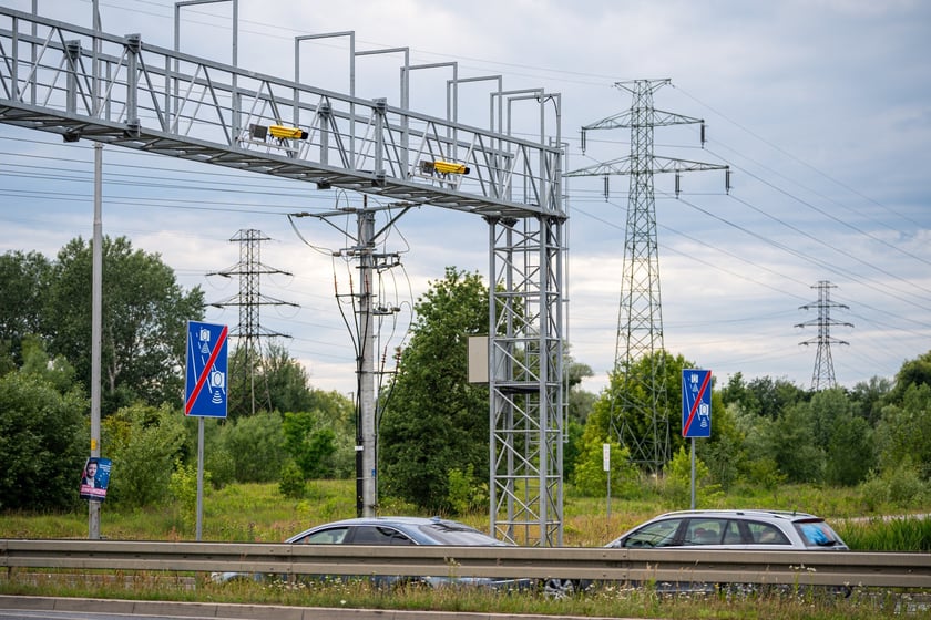 Odcinkowy pomiar prędkości na Sobieskiego (czerwiec 2024)