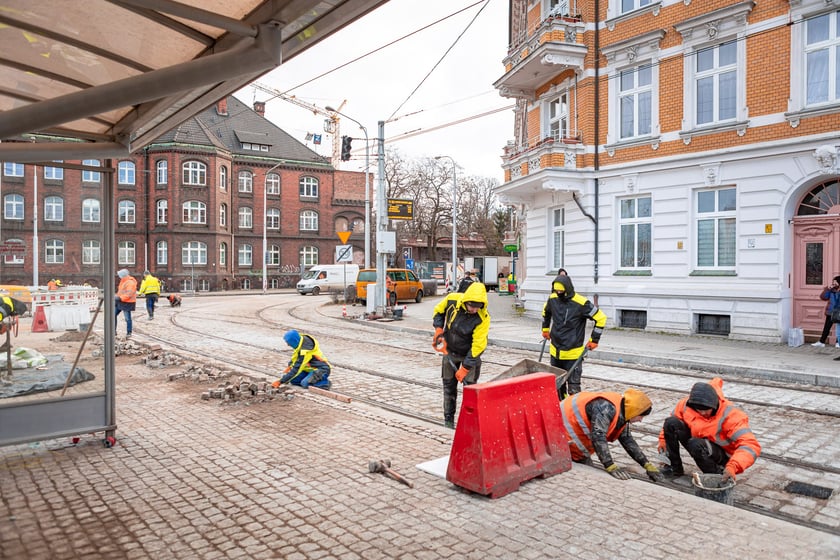 Drugi etap remontu na pl. Powstańców Wielkopolskich - 04.01.2025 r.