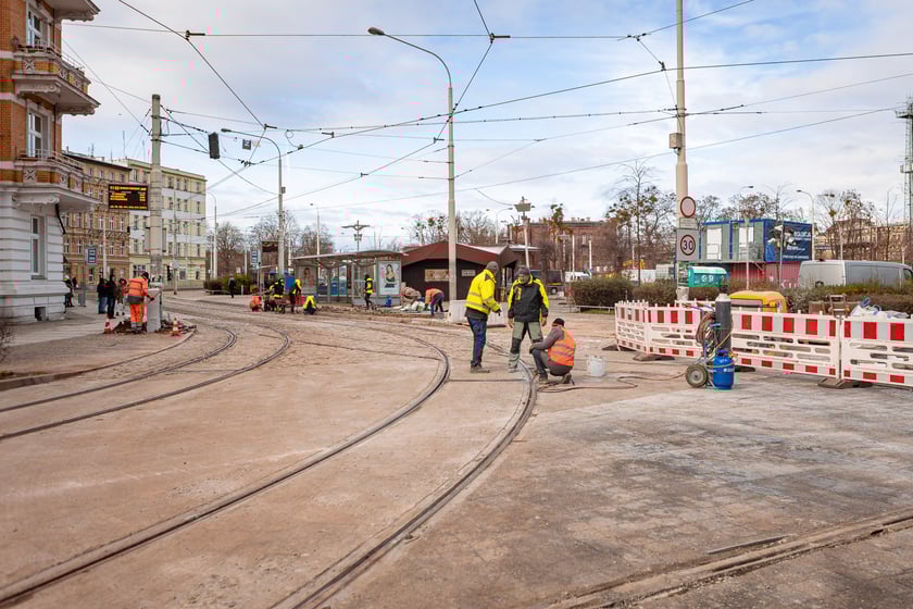 Drugi etap remontu na pl. Powstańców Wielkopolskich - 04.01.2025 r.