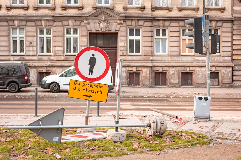 Drugi etap remontu na pl. Powstańców Wielkopolskich - 04.01.2025 r.