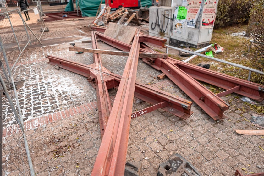 Drugi etap remontu na pl. Powstańców Wielkopolskich - 04.01.2025 r.