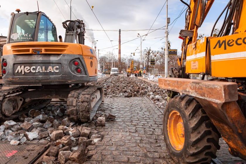 Drugi etap remontu na pl. Powstańców Wielkopolskich - 04.01.2025 r.