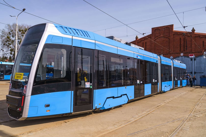 Tramwaj Pesa 146N należący do MPK Wrocław