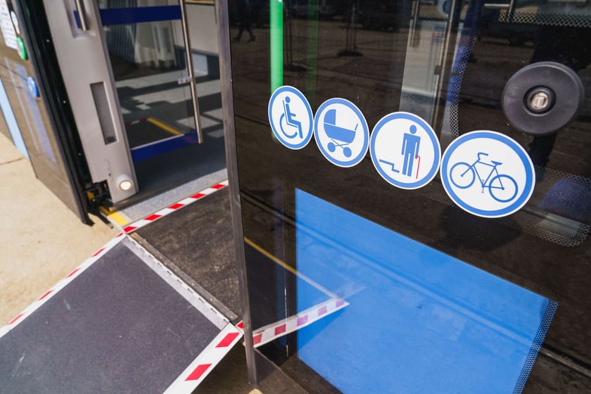 Tramwaj Pesa 146N należący do MPK Wrocław