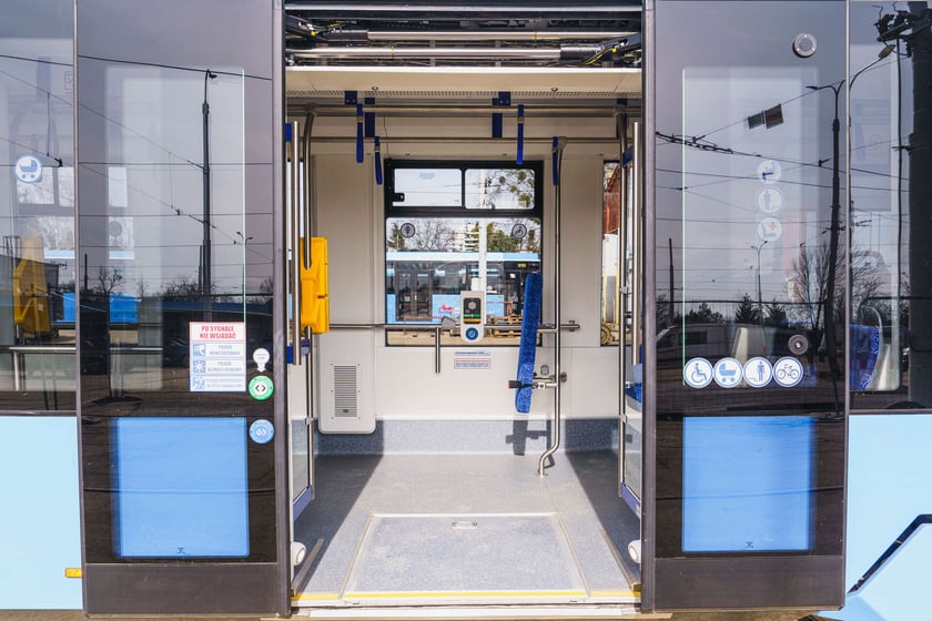 Tramwaj Pesa 146N należący do MPK Wrocław