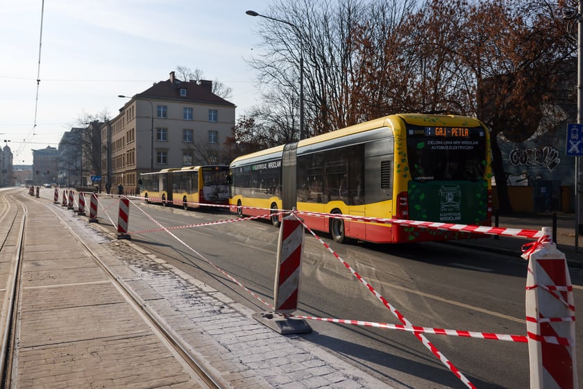 Tramwaje wróciły na ulice Kołłątaja 8 lutego